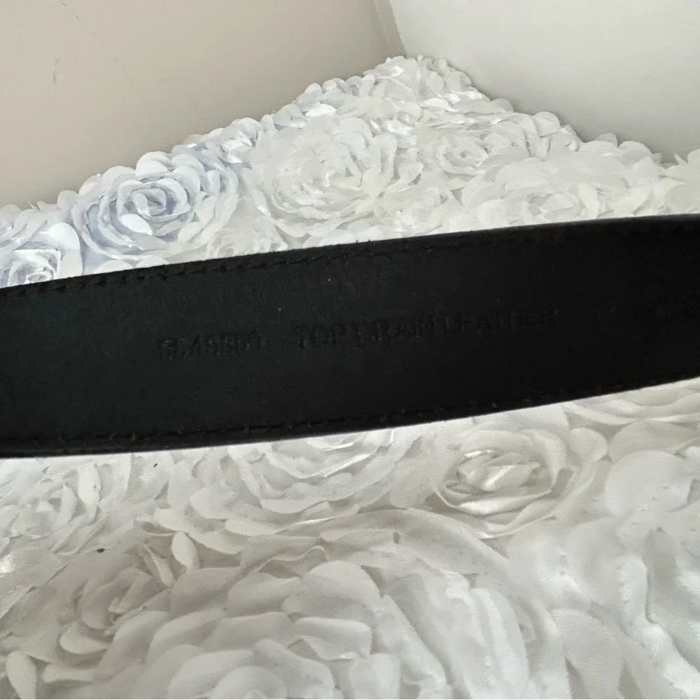 Michigan Glove Co. Black Leather‎ Belt Men's 42